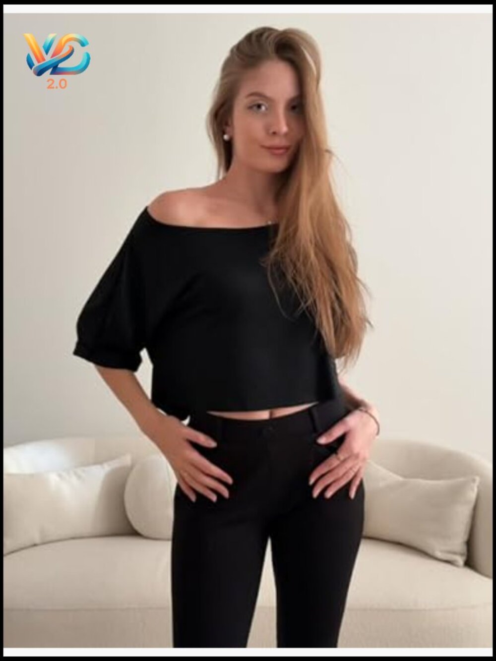 Off The Shoulder Crop Top Short Sleeve Boat Neck Loose Fit Y2K Streetwear Tee - Picture 2 of 7